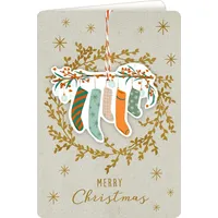 Coppenrath Verlag Weihnachtskarte m. Kuvert - Fröhl.Weihnachten (Cozy Christ.)