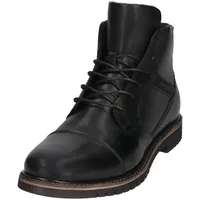 Bugatti Herren Schlupfstiefel, Männer Stiefel Kaltfutter,uebergangsstiefel,uebergangsschuhe,Flacher Absatz,kaltgefüttert,schwarz (1000),43 EU/EU