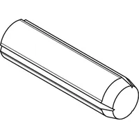 Industrial Quality Supplies ISO 8740 Zylinderkerbstift, ST 2,5x24 HP
