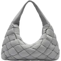 Liebeskind Berlin Schultertasche Nylon Bo Hobo L Neutral Grey