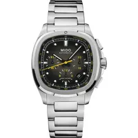 Mido Multifort TV Chronograph grau Edelstahl 42 mm M049.527.11.081.00