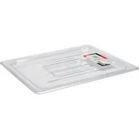 TRIZERATOP Gastro Behälter, Gastronomiebehälter Deckel Polycarbonat GN 1/2 325x265mm
