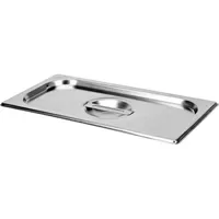 TRIZERATOP Gastro Behälter, Gastronomiebehälter Deckel Edelstahl GN 1/3 325x176mm