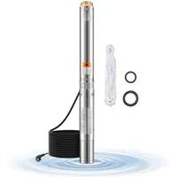 Vevor Tiefbrunnenpumpe 750 W 100 l/min 75 m mit