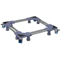 VidaXL Waschmaschinenuntergestell mit Rollen verstellbar 350 kg