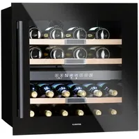 Klarstein Vinsider 36 Onyx Edition Weinkühlschrank 2 Zonen Getränkekühlschrank