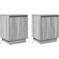 VidaXL Nachtschrank 2 pcs 39 x 34,5 x 50