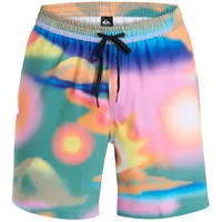 QUIKSILVER Surfsilk Straight Volley 17", Badeshorts, Grün, S