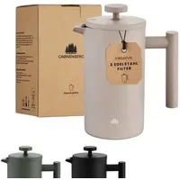 Groenenberg Coffee French Press 0,6 l 3 Tassen Braun