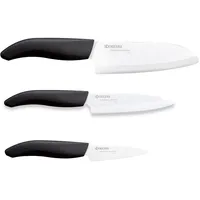 Kyocera 3tlg. Küchenmesser-Set ''Gen'' in Schwarz