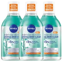 NIVEA Derma Skin Clear 3 x 400ml,