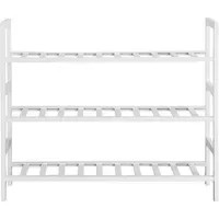 Hti-Living Schuhregal 71 x 60 x 26 cm weiß