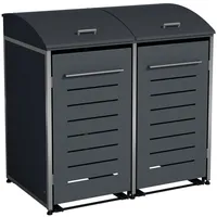 DEGAMO Mülltonnenbox KIEL 139 x 83 x 136 cm