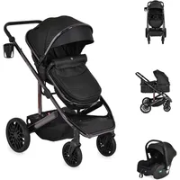 Moni Kombikinderwagen 3 in 1 all Road umbaubar Babyschale