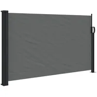 VidaXL Seitenmarkise 120 x 500 cm Grau Polyester
