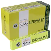 Saraswati Räucherstäbchen Golden Nag Lemongras 15 g