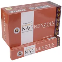 Saraswati Räucherstäbchen "Golden Nag Benzoin" 15 g