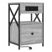 VidaXL Nachtschrank Sonoma 40 x 31 x 60 cm