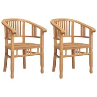 VidaXL Gartenstuhl 63 x 58 x 89 cm braun