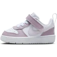 Nike Court Borough Low Kinder Weiß/Venice-Plum Fog 21