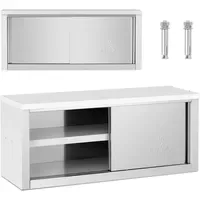 Royal Catering Edelstahl Hängeschrank 1200 x 400 x 500
