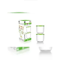 Fosa Frischhaltedose rund transparent 1,35 l 2-teiliges Set