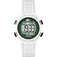 Lacoste LC33 36 mm Silikongehäuse Weiß Silikonarmband Weiß