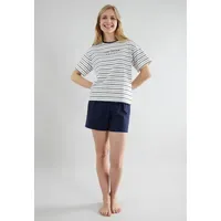 Tom Tailor Zaria Pyjama-Shorts Blau 44