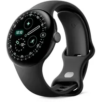 Google Pixel Watch 4 41 mm Aluminiumgehäuse Matte Black/Sportarmband