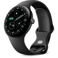 Google Pixel Watch 4 45 mm Aluminiumgehäuse Matte Black/Sportarmband