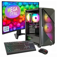 Gamemax Gaming-PC Striker SET2624 32" Curved AMD Ryzen 5
