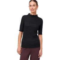 Zero T-Shirt mit 1/2-Ärmel, Black, 36