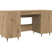 VidaXL Schreibtisch Artisan-Eiche Beige