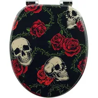 Sanfino Rose Skull Schwarz