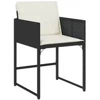 VidaXL Gartenstuhl 54 x 54 x 79 cm schwarz