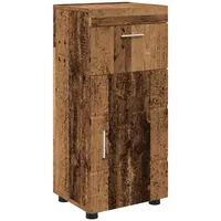 VidaXL Badezimmerspiegelschrank Badezimmerschrank-Set TULUM Altholz 37 x 31,5 x