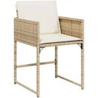 VidaXL Gartenstuhl 54 x 54 x 79 cm beige
