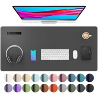 Luxuskollektion Schreibtischunterlage Mauspad Leder Wildleder Mousepad