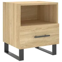 VidaXL Nachtschrank Sonoma-Eiche 40 x 35 x 47,5 cm