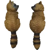 FD Dekofigur Waschbär zum Hängen 37 x 13 x