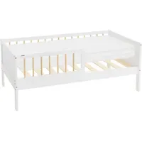 ML-Design Kinderbett Hausbett 70 x 140 cm Kiefer massiv