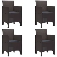 VidaXL Gartenstuhl mit Kissen 53 x 49 x 85