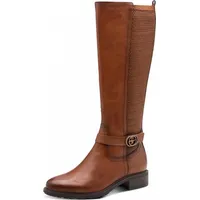 TAMARIS Damen Stiefel Leder braun 42 - 42