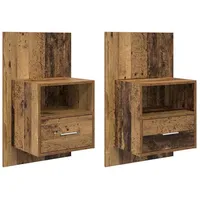 VidaXL Nachtschrank 2 pcs 50 x 32,5 x 80