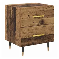 VidaXL Nachtschrank Altholz 40 x 35 x 47,5 cm