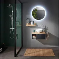 Pelipal Einzelwaschtisch Serie 6915 61 cm Schwarz mit Softclose