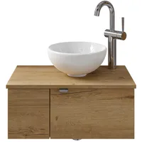 Pelipal Einzelwaschtisch Serie 6915 61 cm Eiche mit Softclose