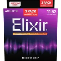 Elixir Strings Elixir Nanoweb Ph. Bronze CL - 011-052