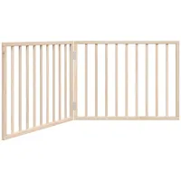 VidaXL 2-tlg. Hundetor Faltbar 160 cm Pappelholz