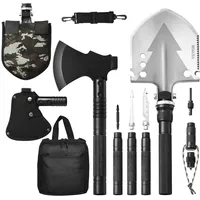 Vevor Survival Schaufel Survival Axt, 16 in 1 Camping